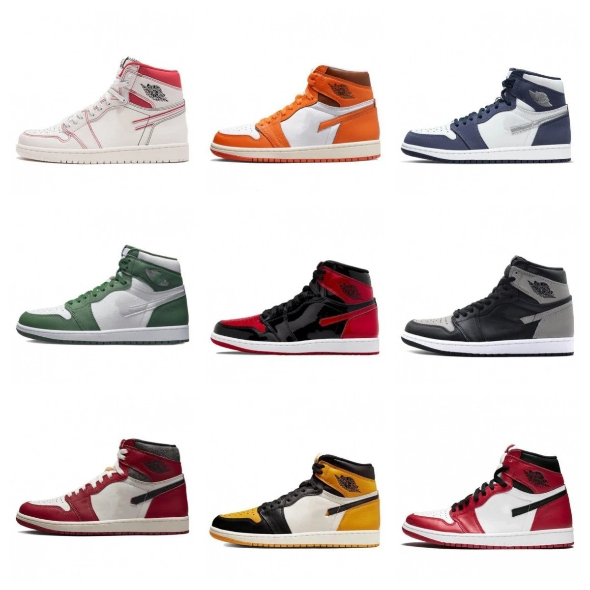 Jordan Air Jordan 1 High Retro Basketball Sneakers Multicolor