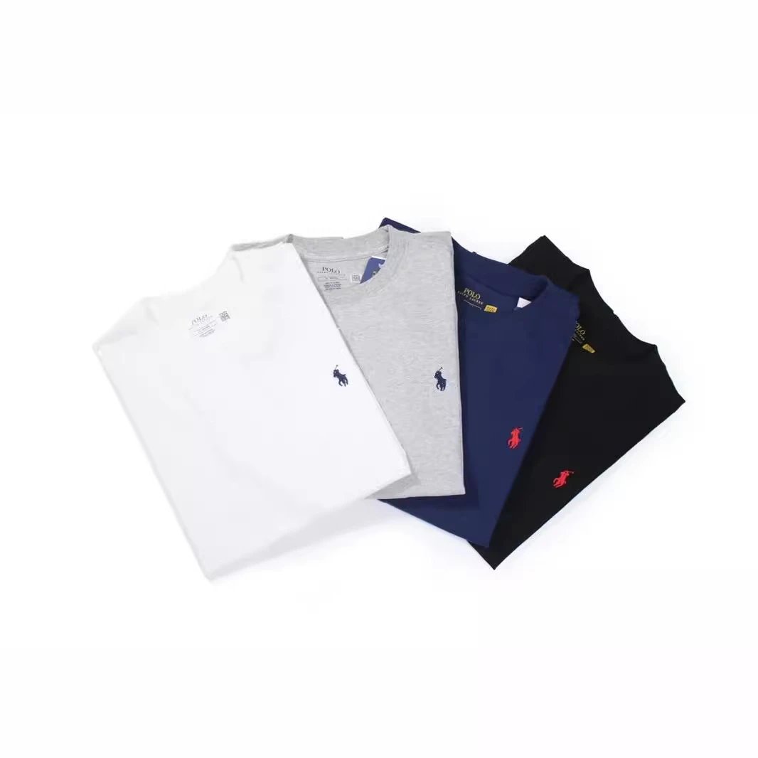 Ralph Lauren RL Classic Fit Crewneck Cotton T-Shirt Multicolor