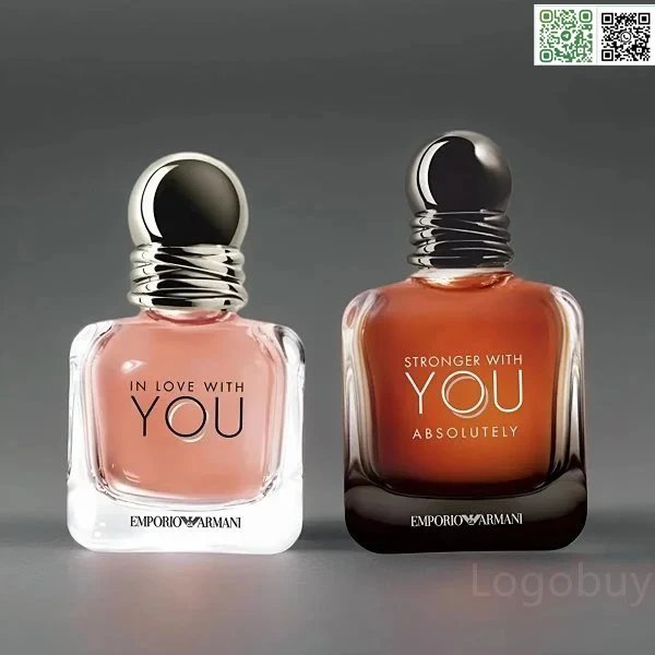 Emporio Armani In Love With You and Stronger With You Absolutely Perfume Set Multicolor