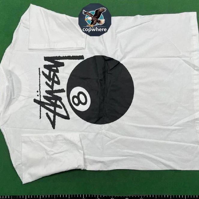 Stussy 8 Ball Graphic Tee T-Shirt White