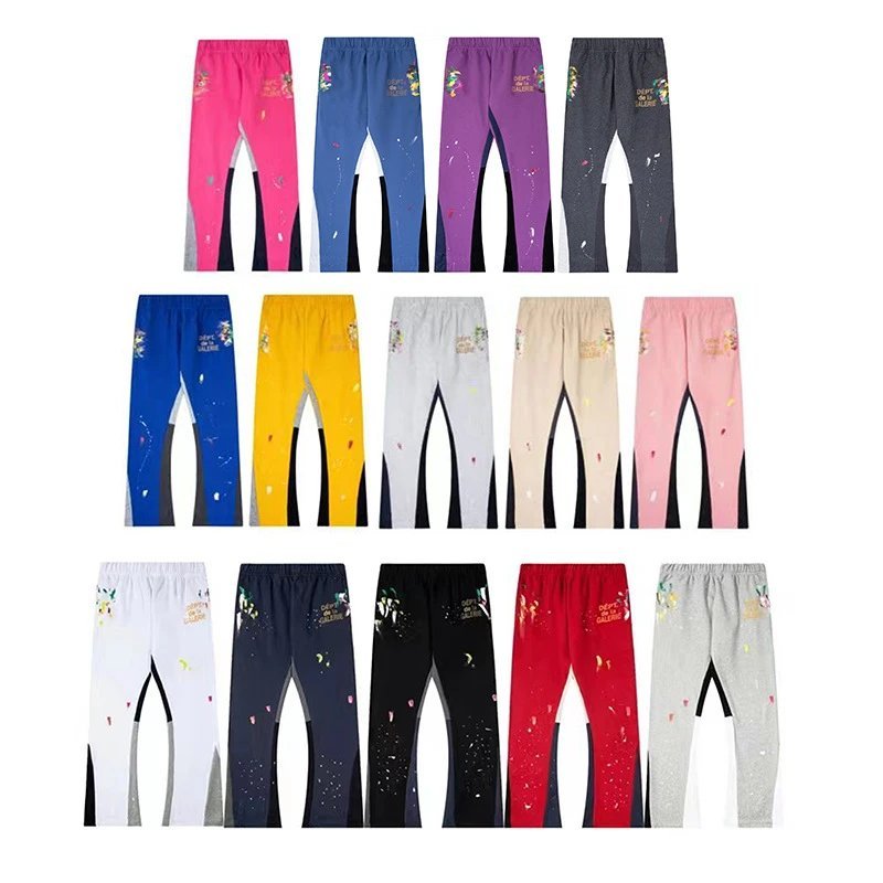 Gallery Dept. Paint Splatter Flare Sweatpants Multicolor Casual Joggers — product photo 2