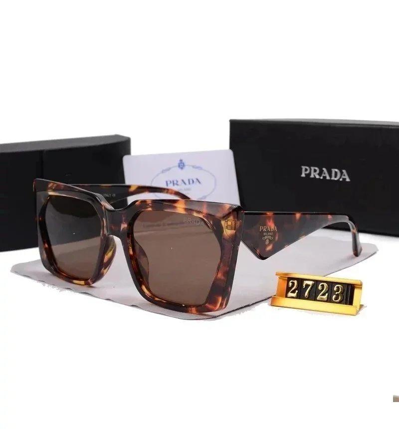 Prada Symbole Rectangular Sunglasses Black — product photo 2