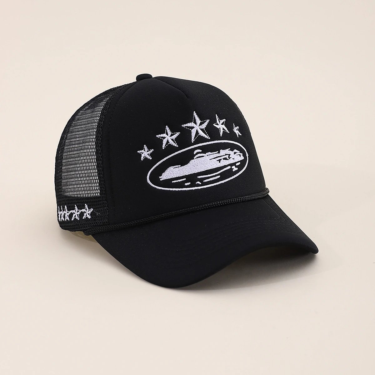 Design Star Graphic Mesh Trucker Hat Multicolor — product photo 2