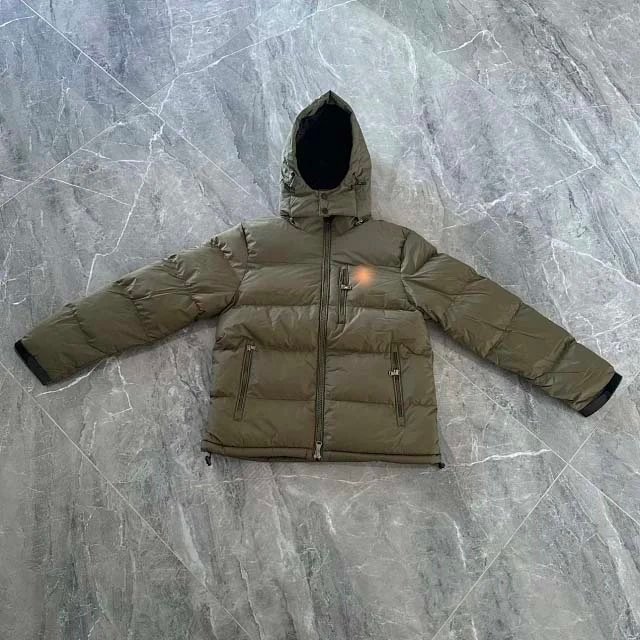 Ralph Lauren Puffer Jacket Warm Winter Down Jacket Black Gray and Olive — product photo 3