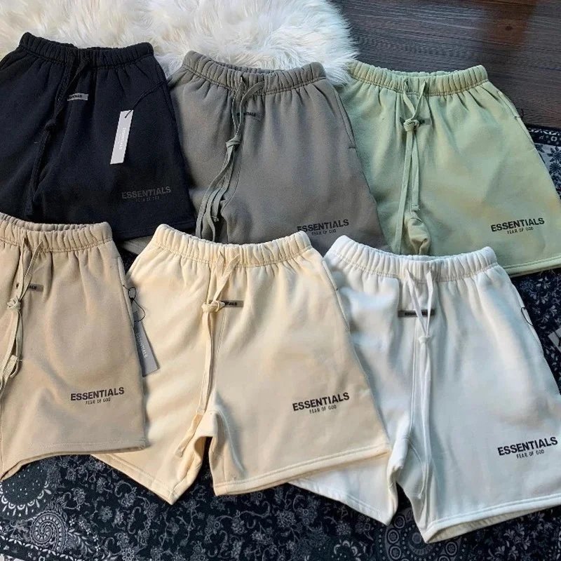 Fear of God Essentials Sweat Shorts Casual Streetwear Black — product photo 3