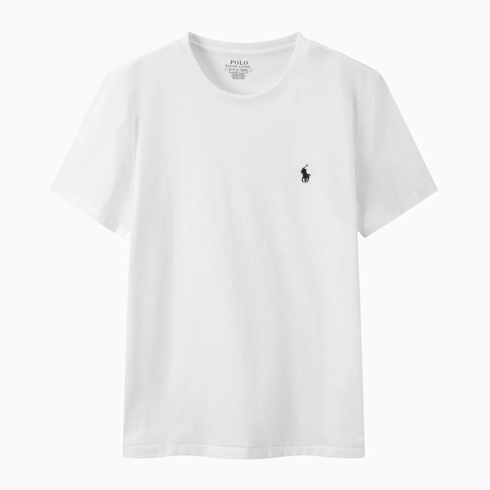 Ralph Lauren Custom Slim Fit Cotton T-Shirt White