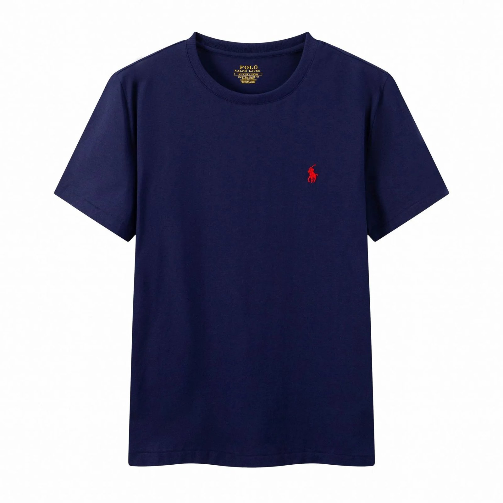 Ralph Lauren Custom Slim Fit Cotton T-Shirt White — product photo 2