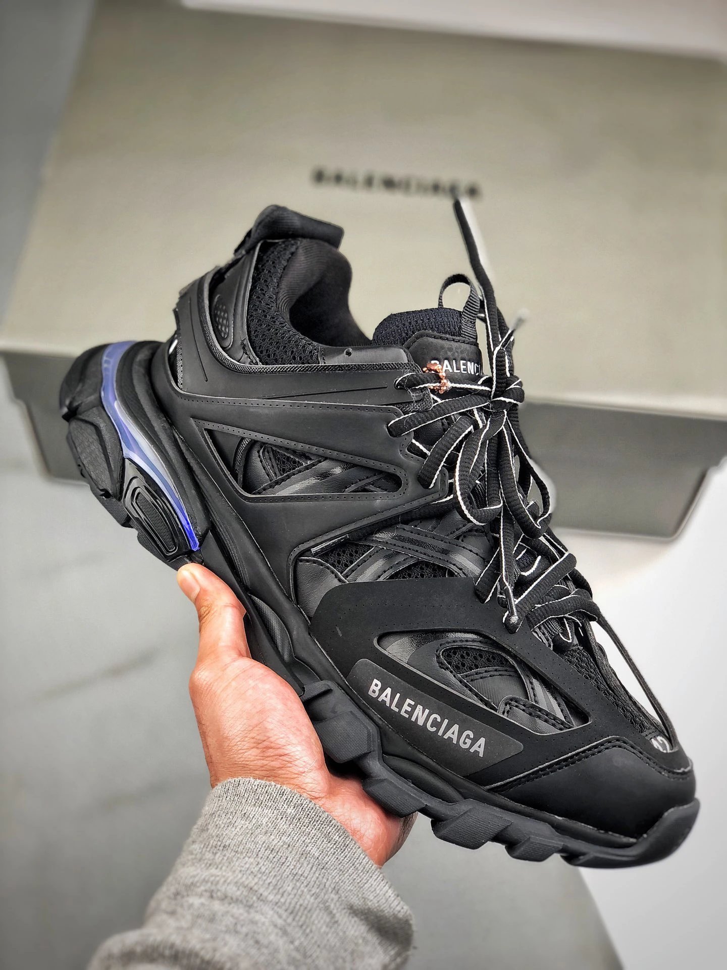 Balenciaga Track chunky sneakers Black